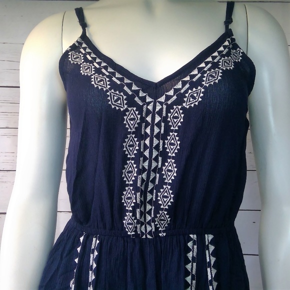 Lush Boho Double-Slit Maxi Dress - Picture 2 of 7